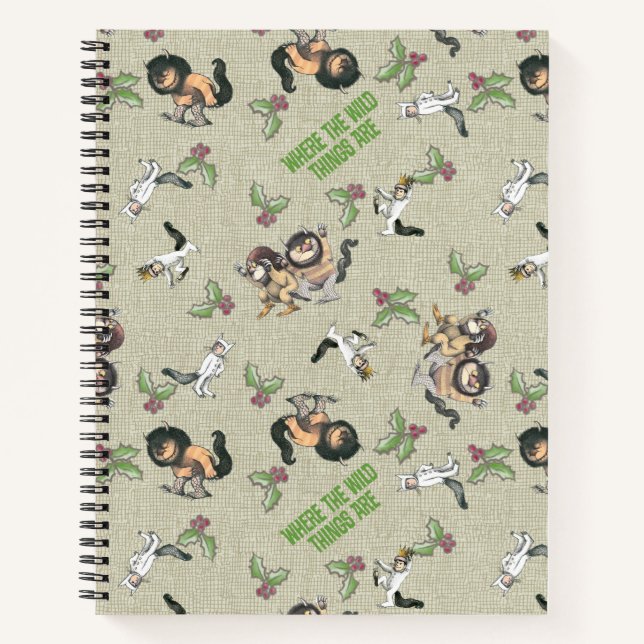 Carnet Motif Vacances Wild Rumpus (Devant)