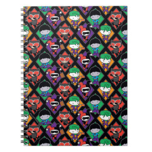 Carnet Motif vainqueur de la Ligue de Justice de Chibi