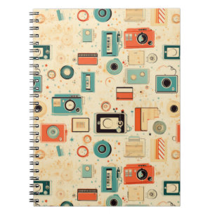 Carnet Motif vintage