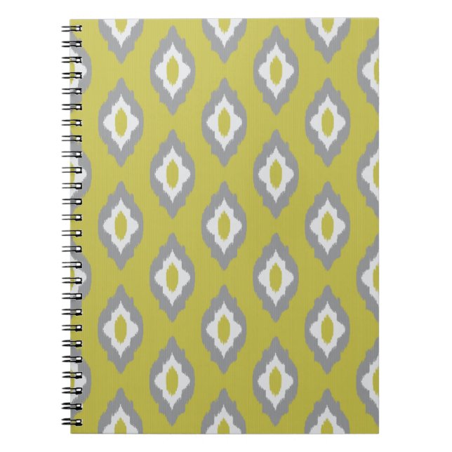 Carnet Motif vintage d'Ikat (Devant)