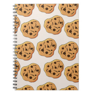Carnet Motif vintage sans soudure cookies. dessin à la ma