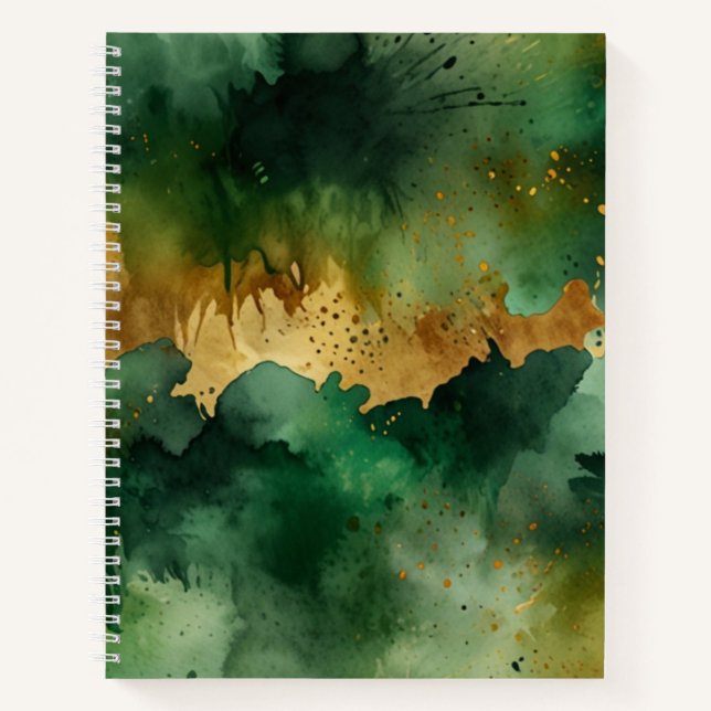 CARNET MOTIF WATERCOLOR (Devant)