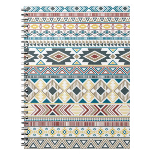 Carnet Motifs ethniques tribaux motifs indiens d'Amérique