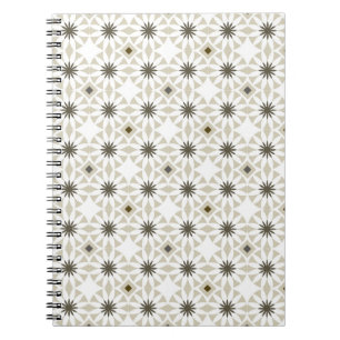 Carnet motifs géométriques ethniques Abstraits design bac