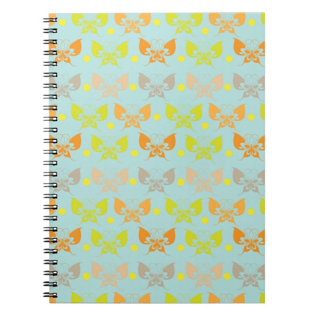 Carnet Motifs papillons (Devant)