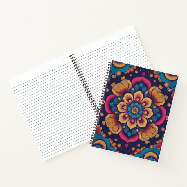 Carnet motifs symétriques (Intérieur)