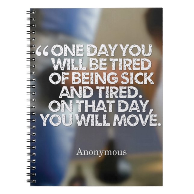 Carnet Motivation de la santé et de la condition physique (Devant)