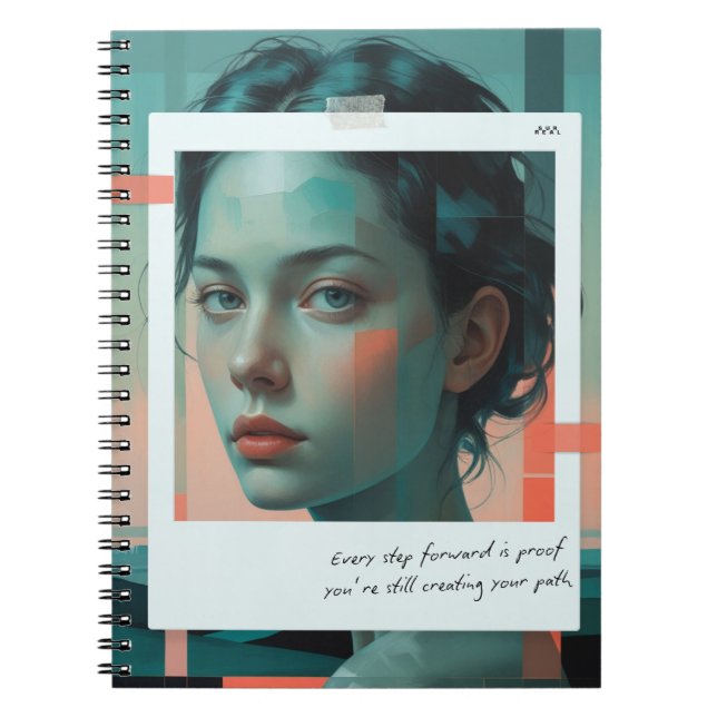Carnet Motivational Every Step is Proof Notebook (Devant)