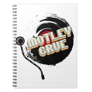 Carnet Mötley Crüe Vinyl Vintage