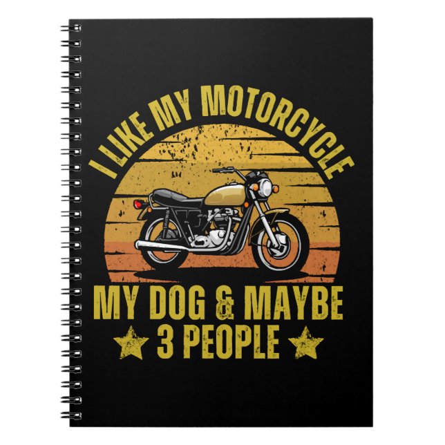 Carnet Moto Chien (Devant)