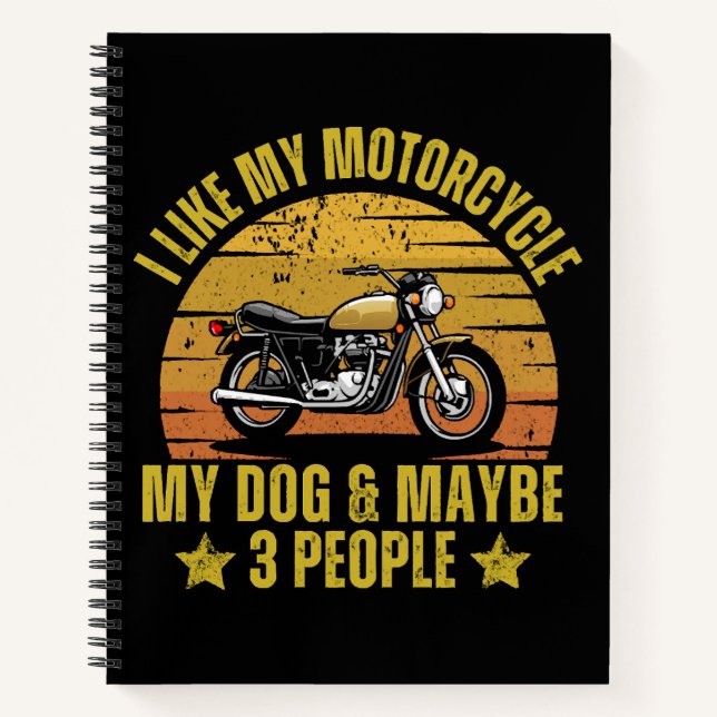 Carnet Moto-chien (Devant)