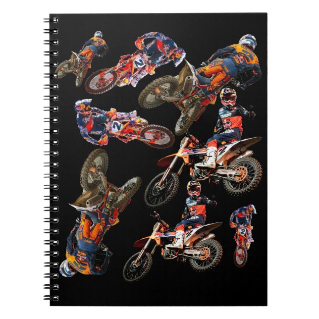 Carnet Motocross Cooper Webb Supercross imprimer (Devant)