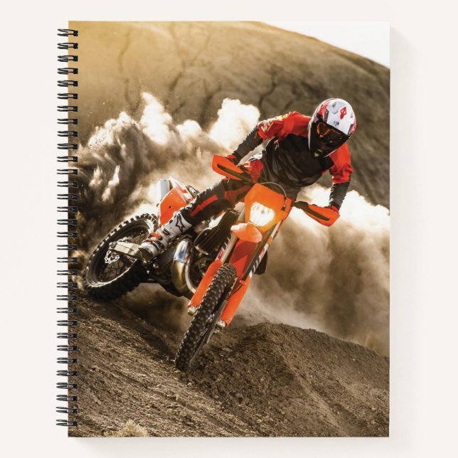 Carnet Motocross Rider (Devant)