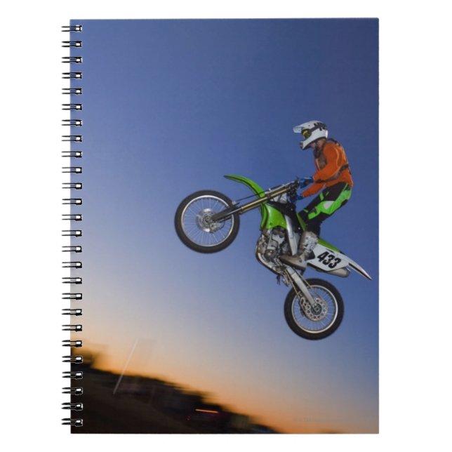 Carnet Motorcross Rider (Devant)