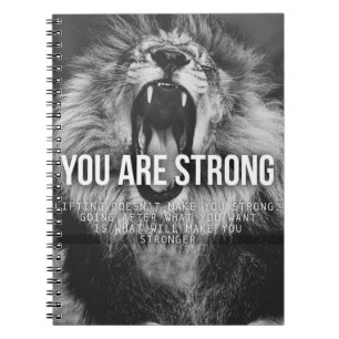 Carnet Mots de motivation - vous êtes forts