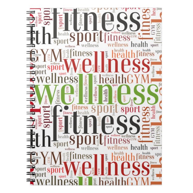 Carnet Mots fitness (Devant)