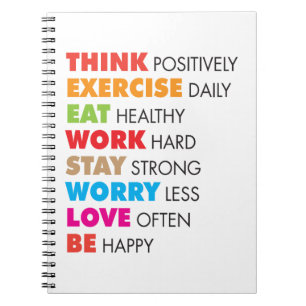 Carnet Mots inspirés - de motivation