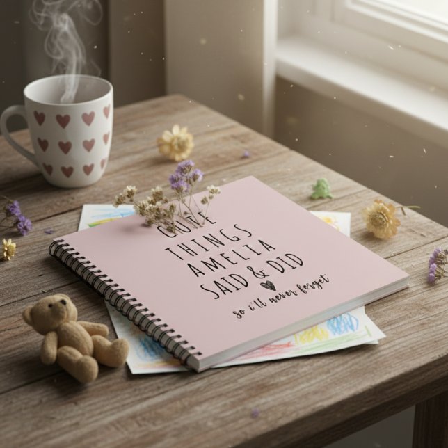 Carnet Mots mémorables de l'enfance de vos enfants (Créateur téléchargé)