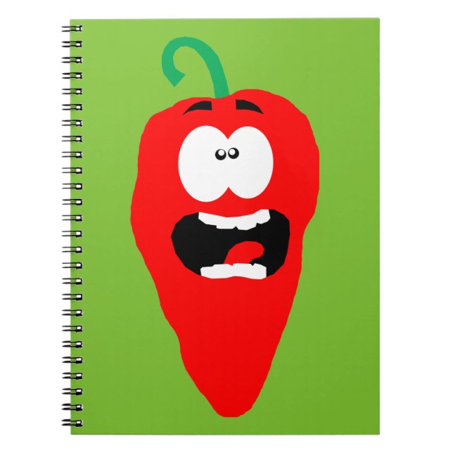Carnet Mouche Red Hot Chili (Devant)