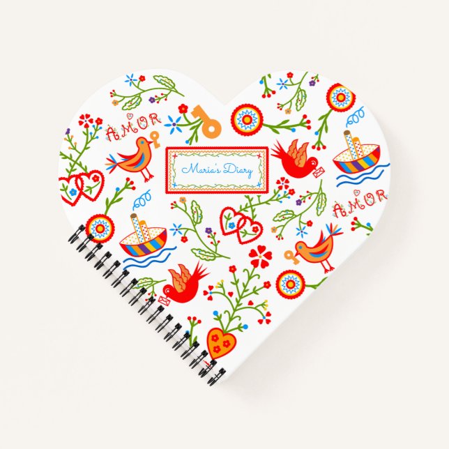 Carnet Mouchoirs d'amour de Valentine (Devant)