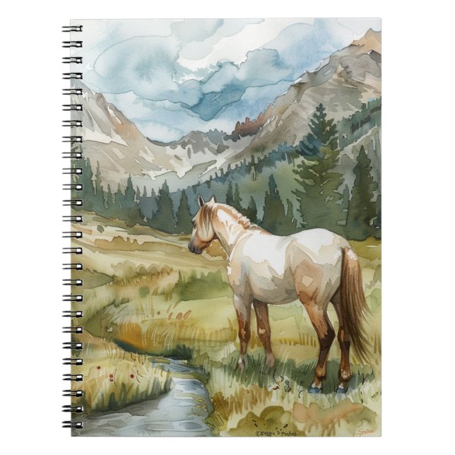 Carnet Mountain Horse (Devant)