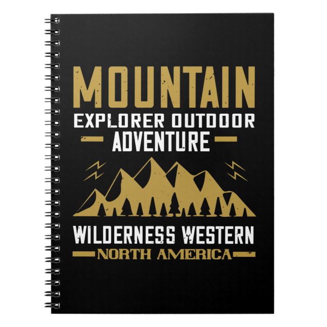 Carnet Mountains Explorer Outdoor Adventure (Devant)