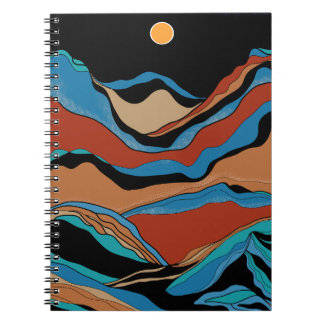 Carnet Mountains Geometric