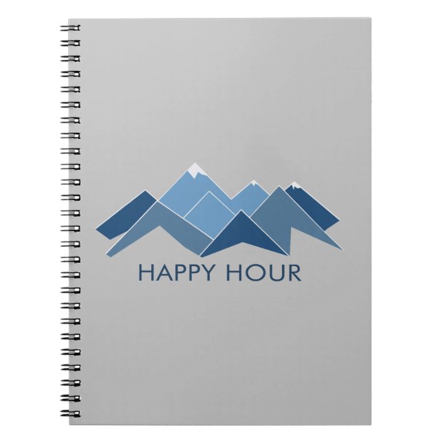 Carnet Mountains Happy Hour (Devant)