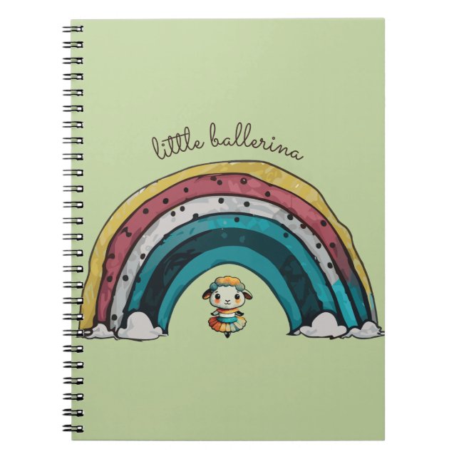 Carnet Mouton Ballerina (Devant)