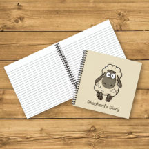 Mouton dessin animé beige