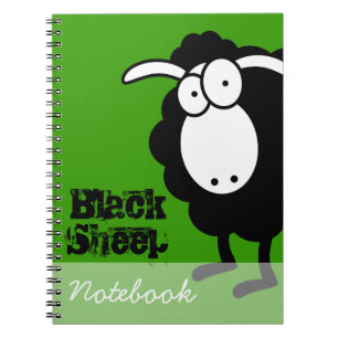 Carnet mouton noir