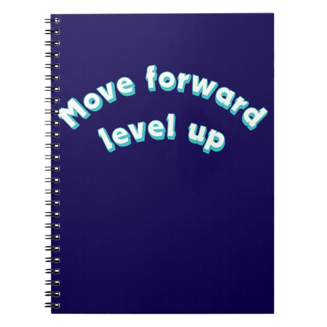 Carnet Move Forward Level Up  (Devant)