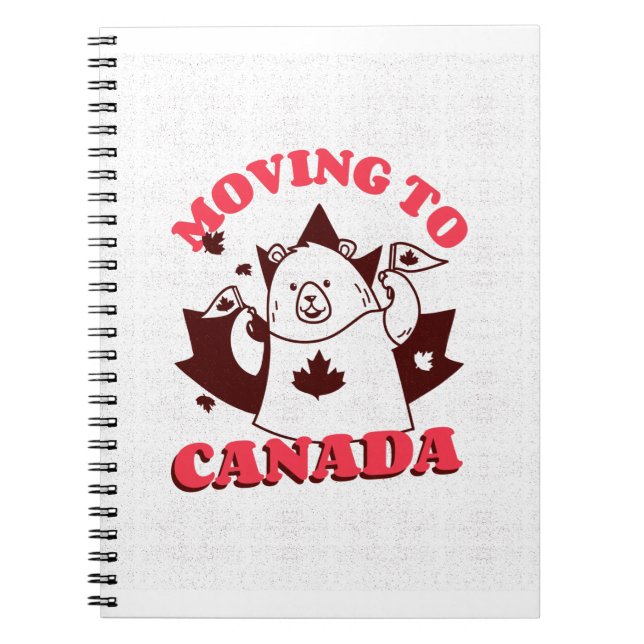 Carnet Moving to Canada (Devant)