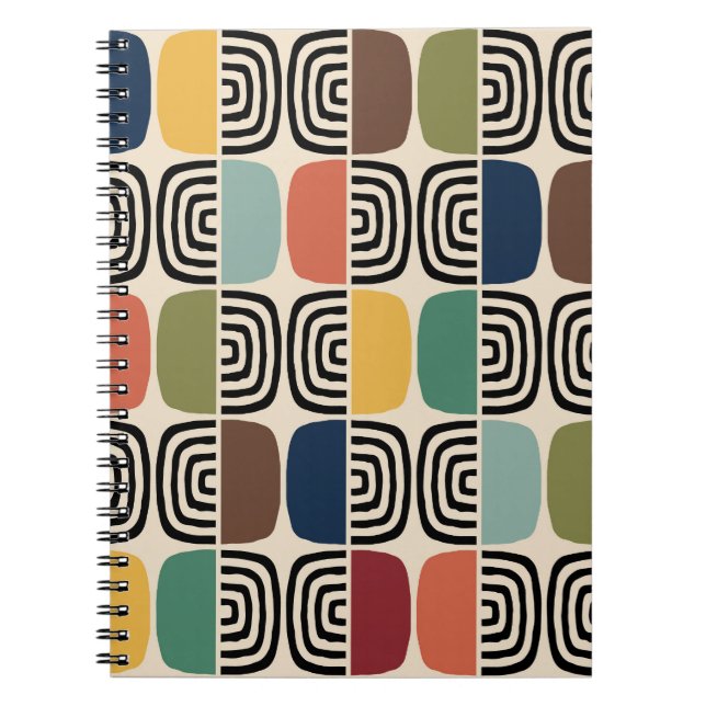 Carnet Moyen-siècle Âge atomique moderne (Devant)