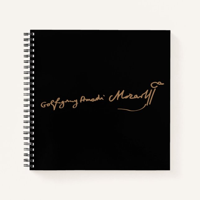 Carnet Mozart (Devant)