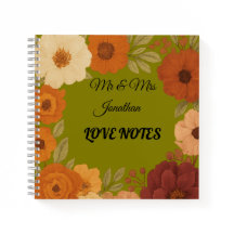 Mr & Mrs Notes d'amour Couple personnalisé