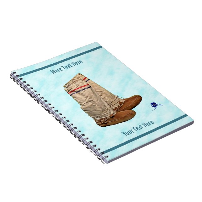 Carnet Mukluks Sur Neige (Côté Droit)