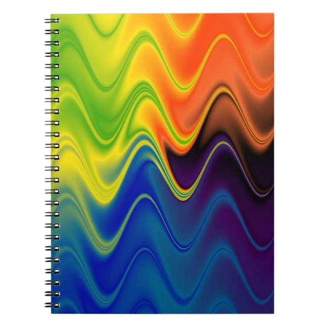 Carnet Multicolor Abstrait (Devant)