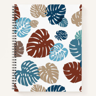 Carnet Multicolor Feuilles tropicaux 11