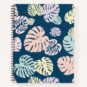 Carnet Multicolor Feuilles tropicaux 4