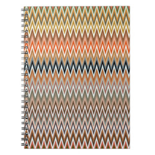 Carnet Multicolor Zigzag Motif