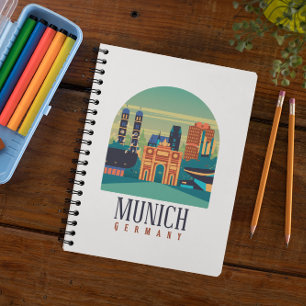 Carnet Munich Bavière Allemagne Vintage voyage