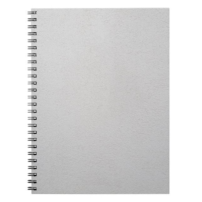 Carnet Mur blanc à texture plâtre (Devant)