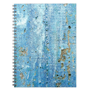 Carnet Mur de béton texturé, taches de rouille.