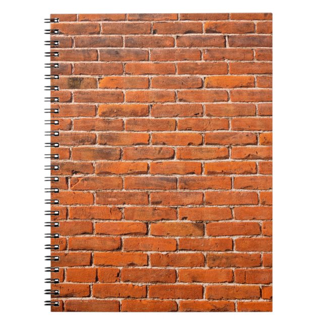 Carnet Mur de brique rouge mur de brique (Devant)