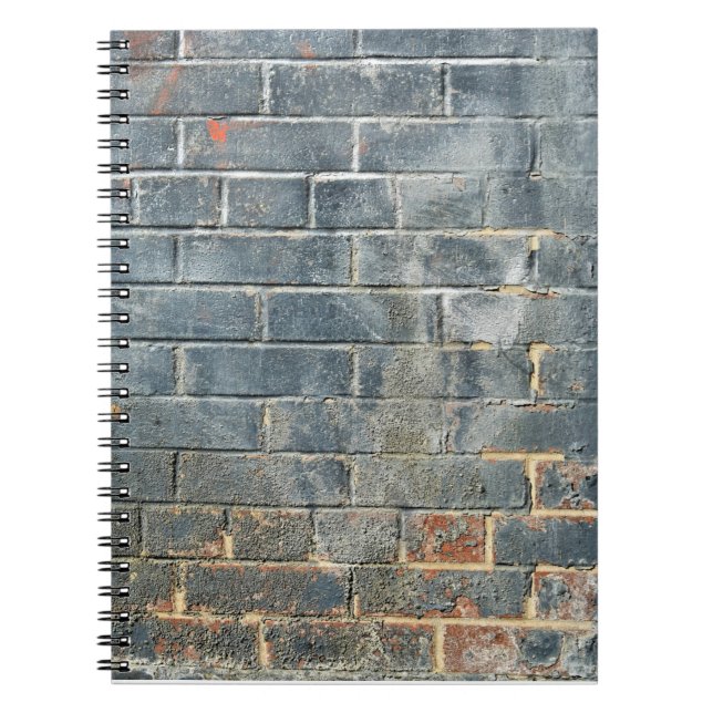 Carnet Mur de briques désordonné et sale (Devant)