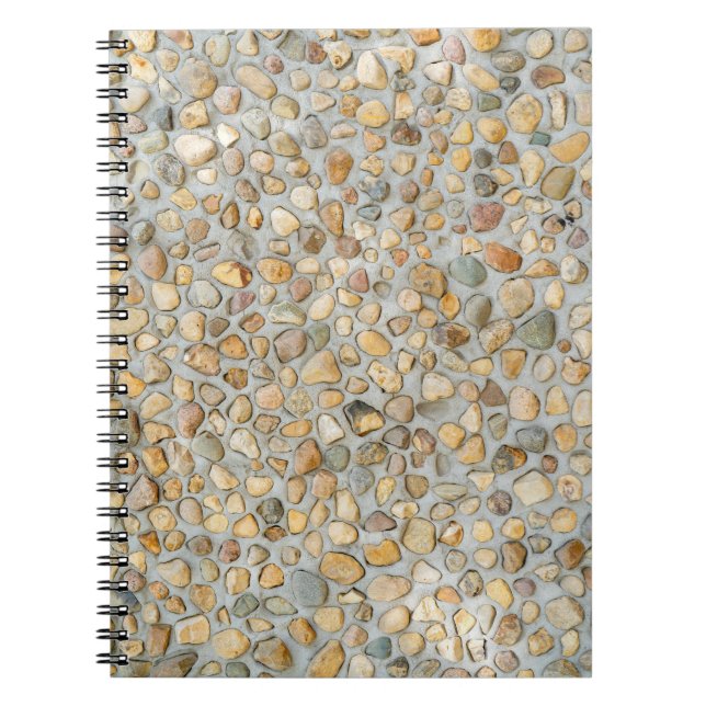 Carnet Mur de galets rustique (Devant)