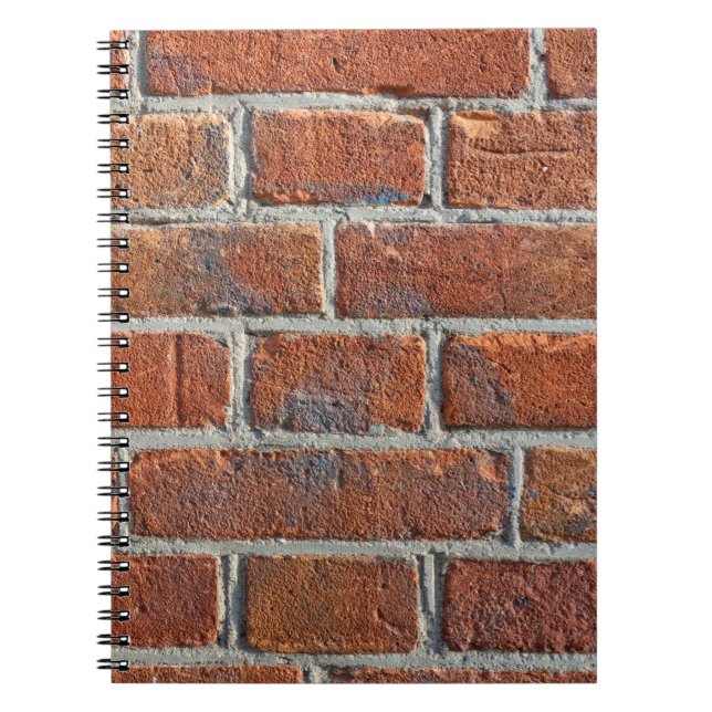 Carnet Mur en brique maçonnerie (Devant)