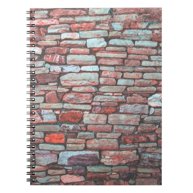 Carnet Mur en brique rouge (Devant)