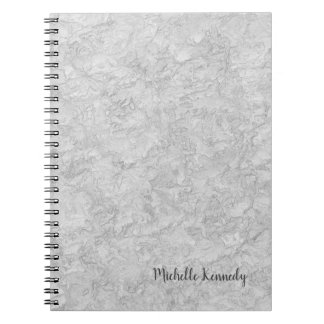 Carnet Mur gris minimaliste Professionnel Moderne